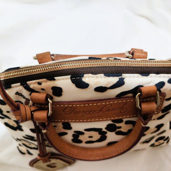 Dooney and Bourke Juliette Cheetah Bag Mint - Picture 8 of 9
